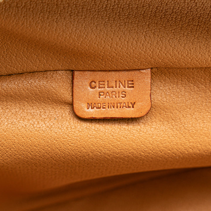 Macadam Coated Canvas Vanity Bag Brown - Gaby Paris