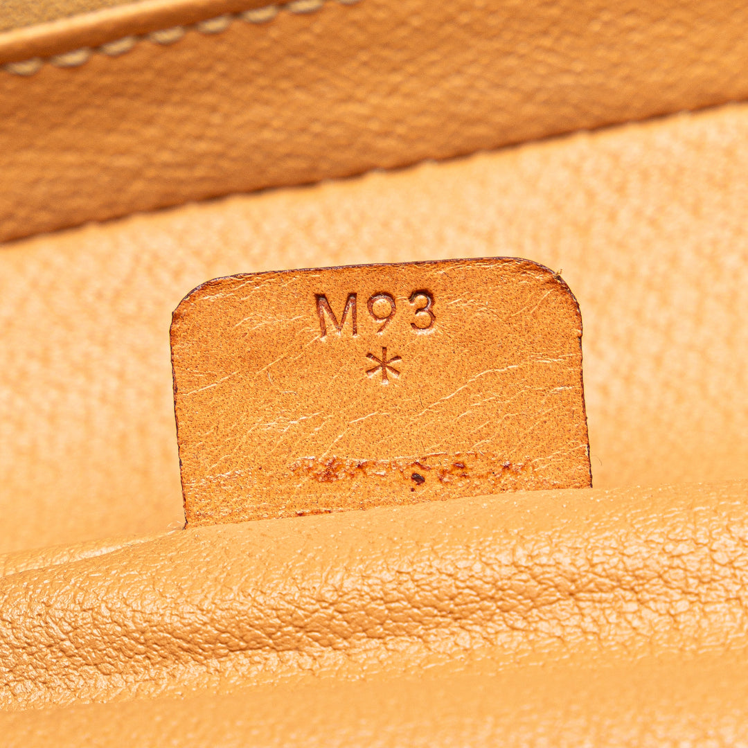 Macadam Coated Canvas Vanity Bag Brown - Gaby Paris