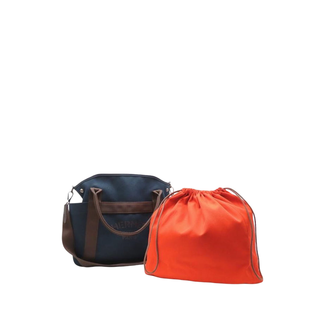 Hermès Toile Sac de Pansage Grooming Sac