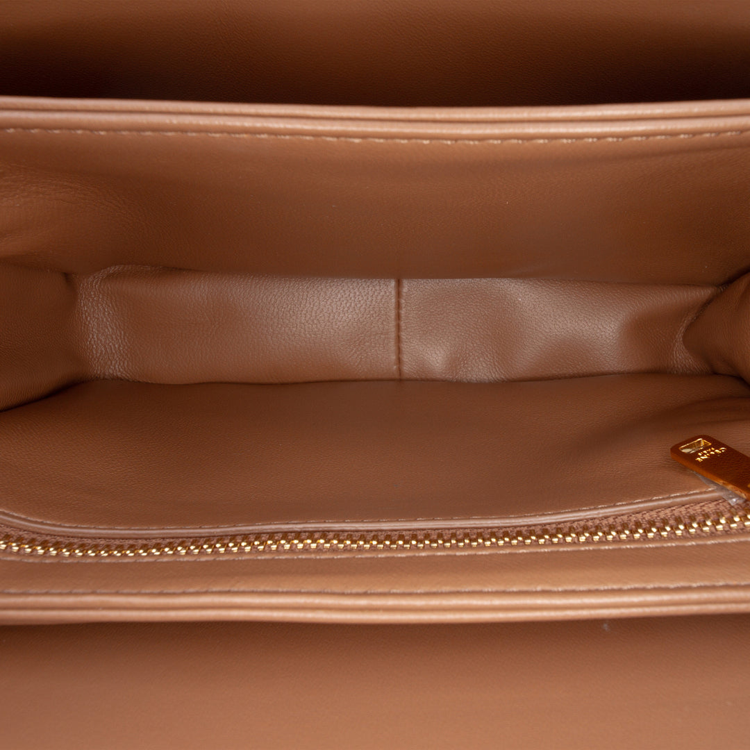 Celine brillant Triomphe Sac Teen Cuir de veau