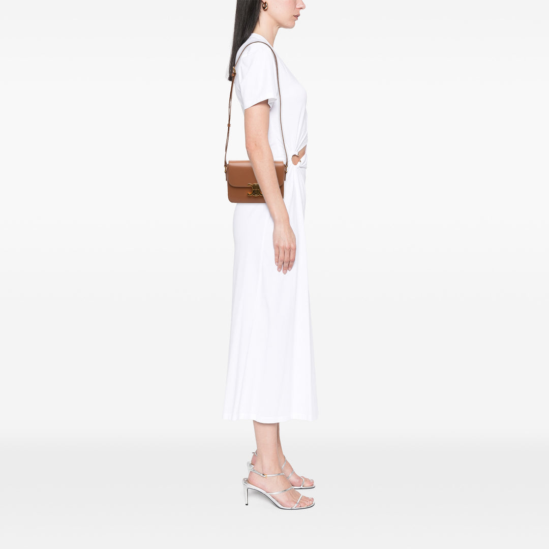 Celine brillant Triomphe Sac Teen Cuir de veau