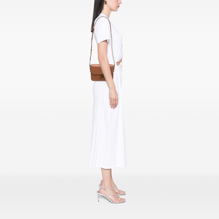 Celine brillant Triomphe Sac Teen Cuir de veau