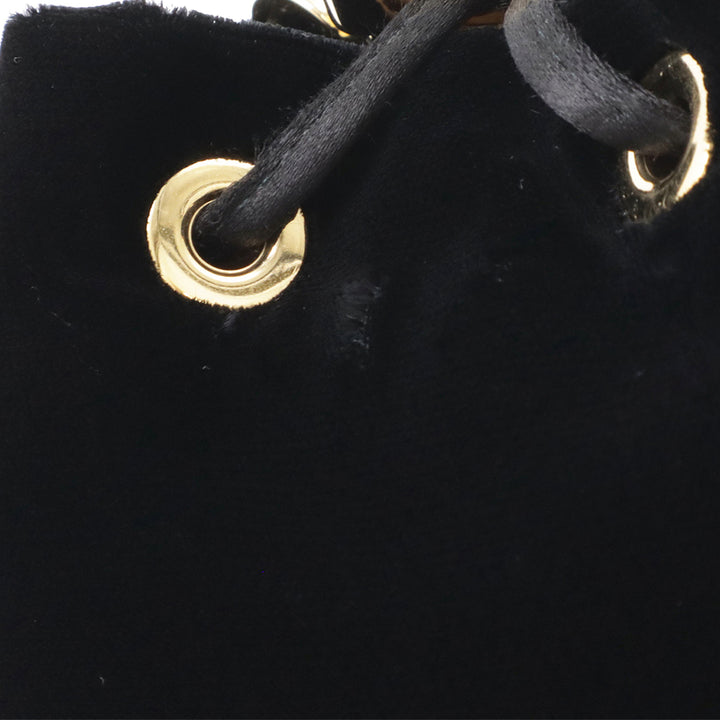 Prada Mini Velluto Drawstring Pochette
