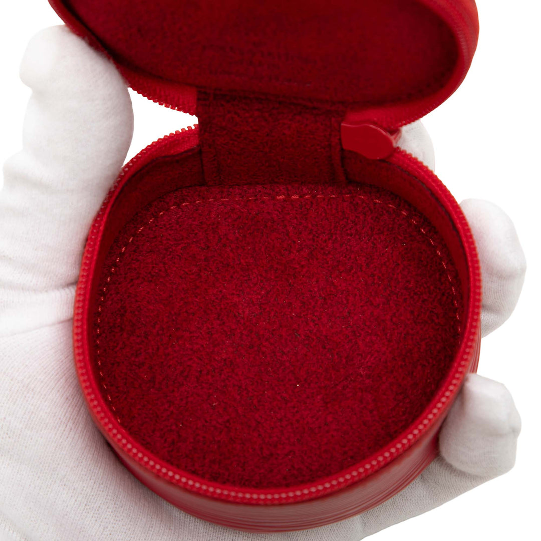 Louis Vuitton Ecrin Bijoux Travel Jewelry Étui Épi Rouge – vue 4 – GABY PARIS