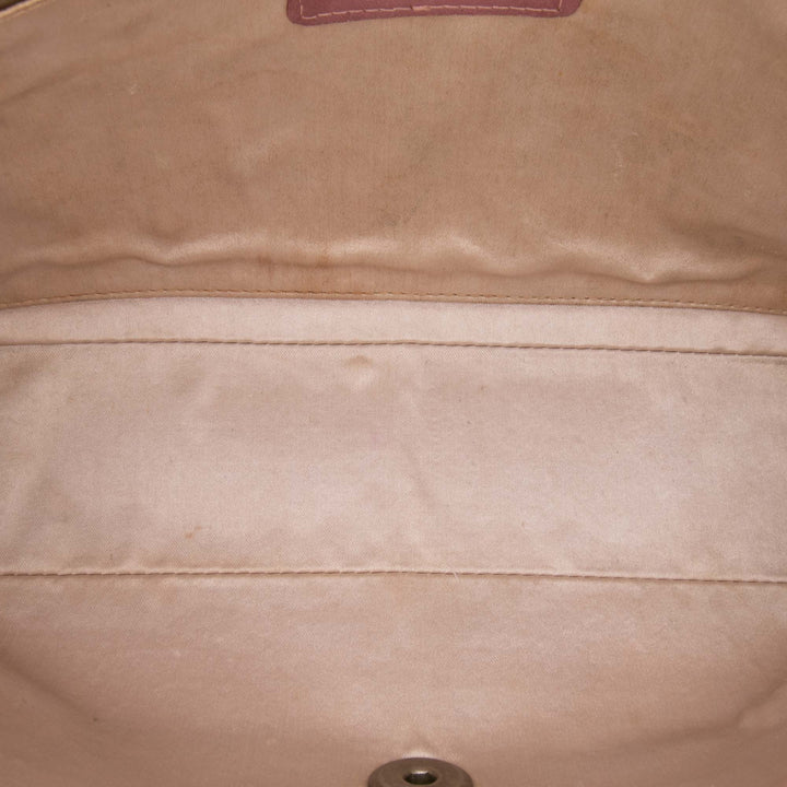 Medium New Travel Line Nylon Single Flap Pink - Gaby Paris