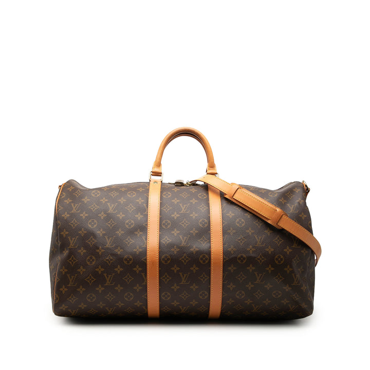 Louis Vuitton Monogram Keepall Bandouliere 55