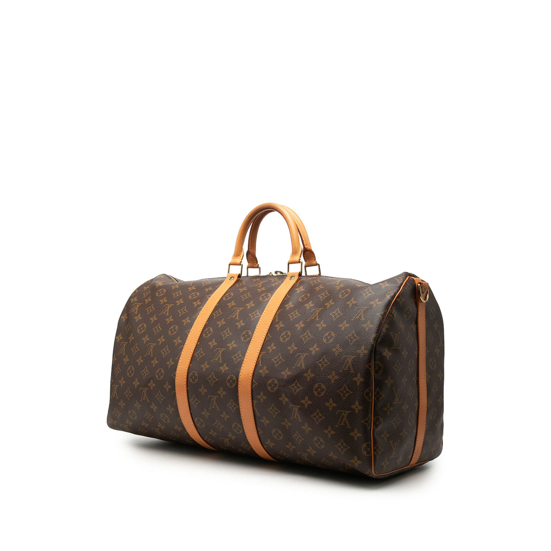 Louis Vuitton Monogram Keepall Bandouliere 55