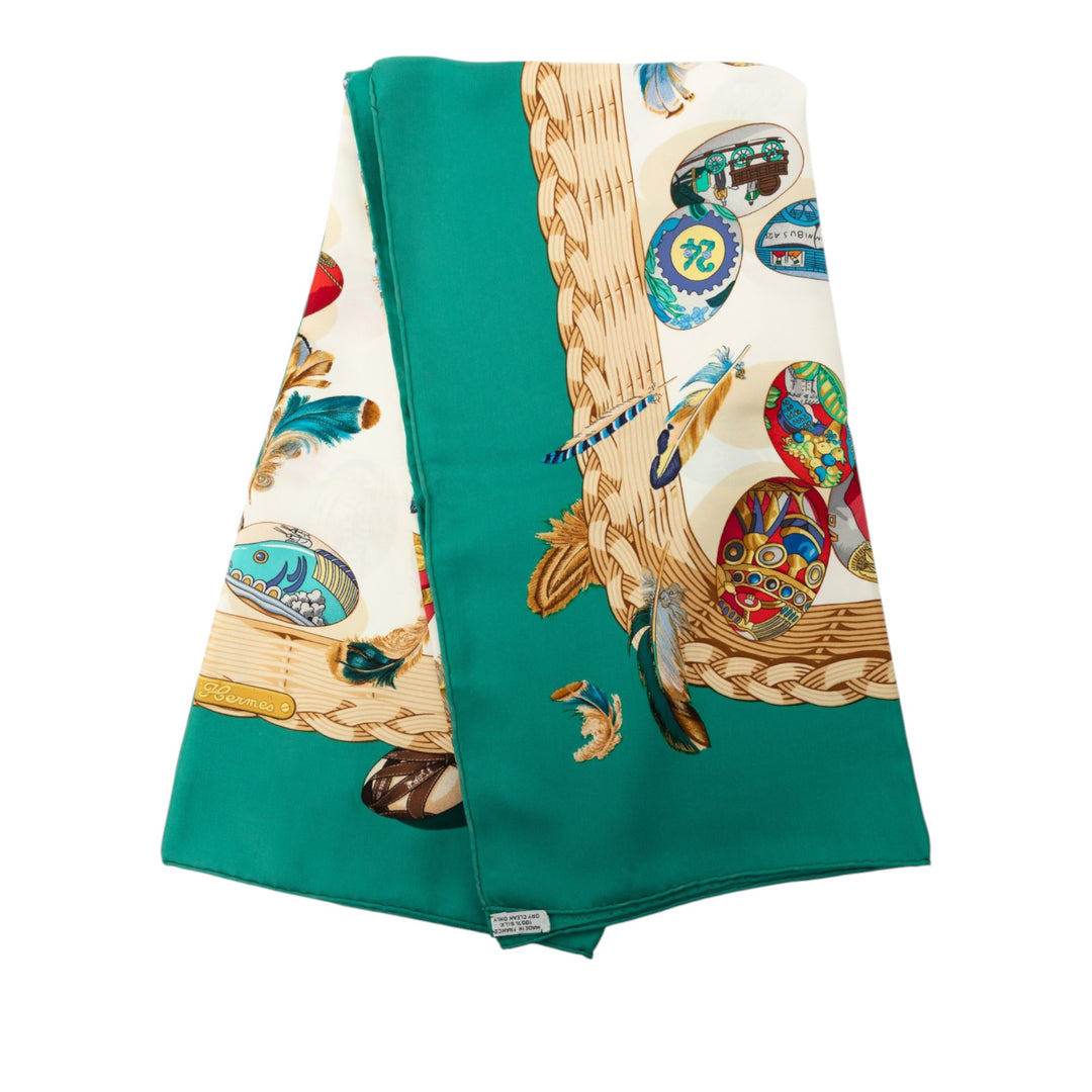 Hermès Couvee d Hermes Foulard 90 Soie