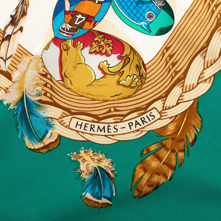 Hermès Couvee d Hermes Foulard 90 Soie