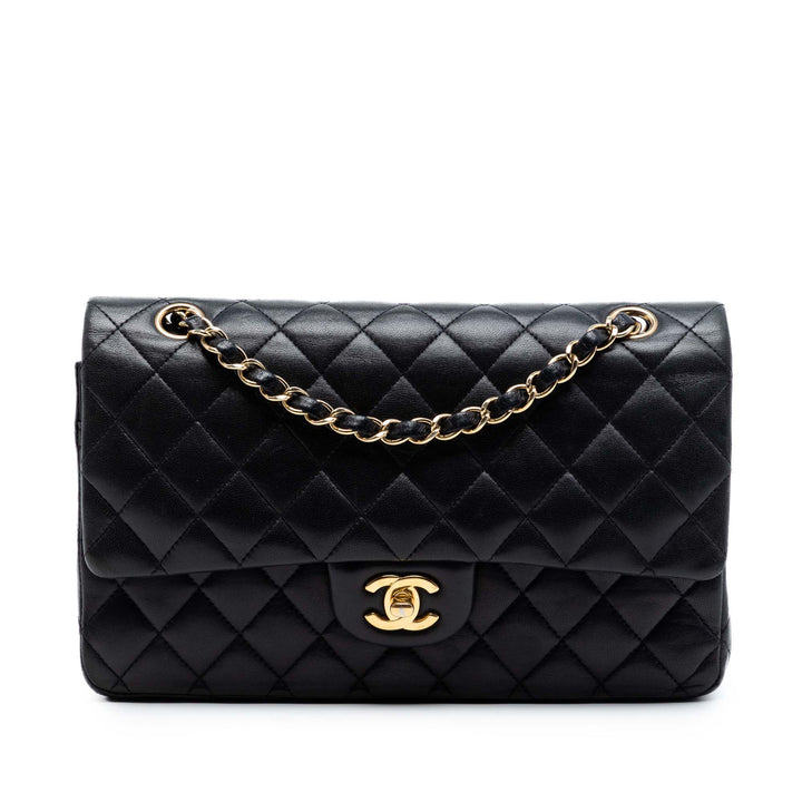 Chanel Medium Classic Cuir d’agneau Double rabat
