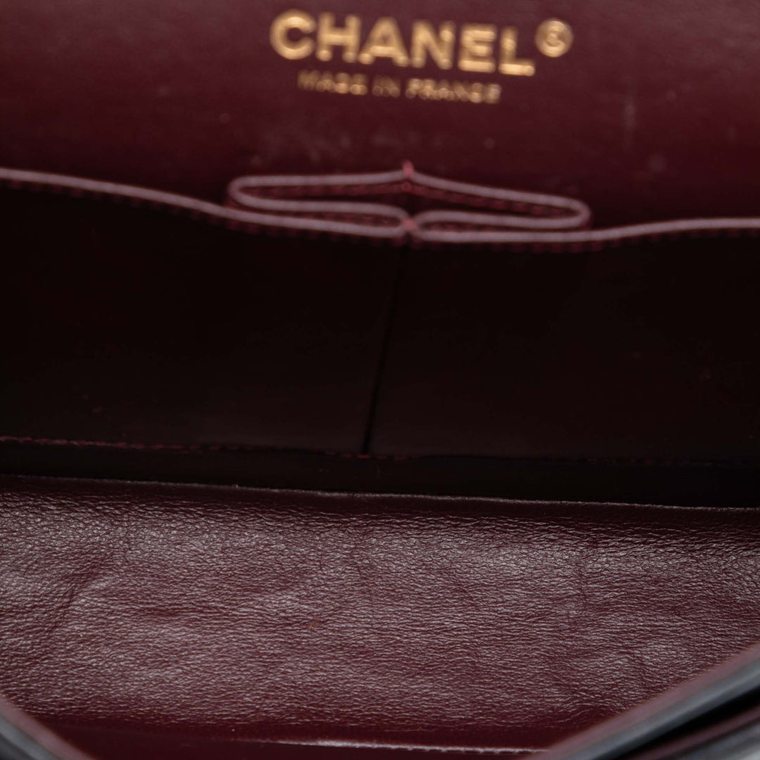 Chanel Medium Classic Cuir d’agneau Double rabat