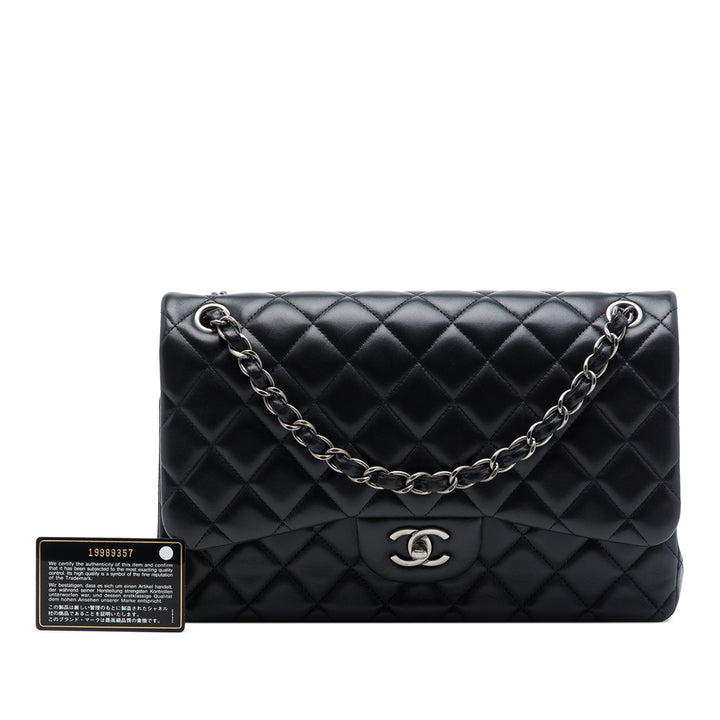 Chanel Jumbo Classic Cuir d'agneau Double rabat