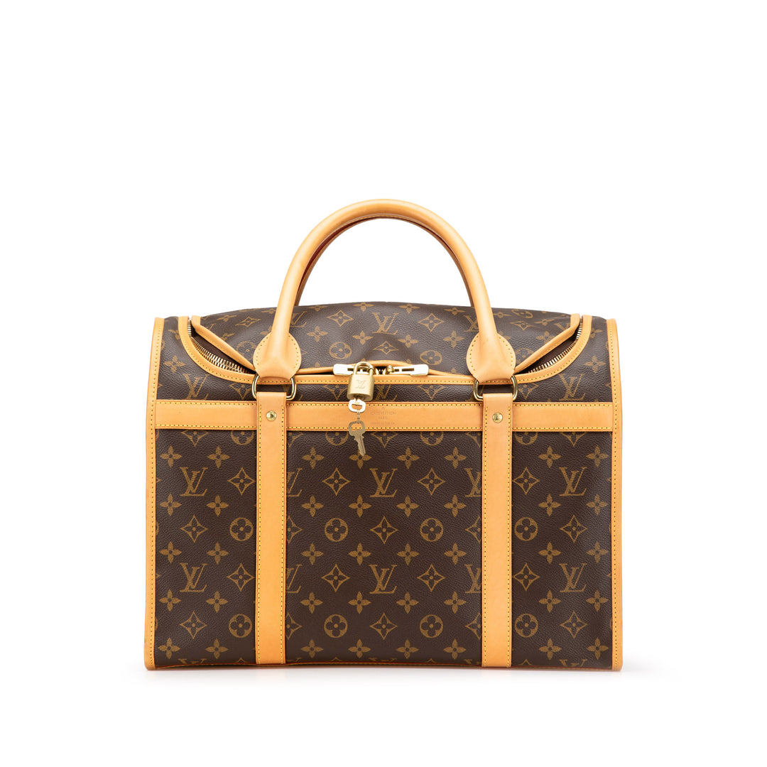 Monogram Sac Chien Pet Carrier 40 Brown - Gaby Paris