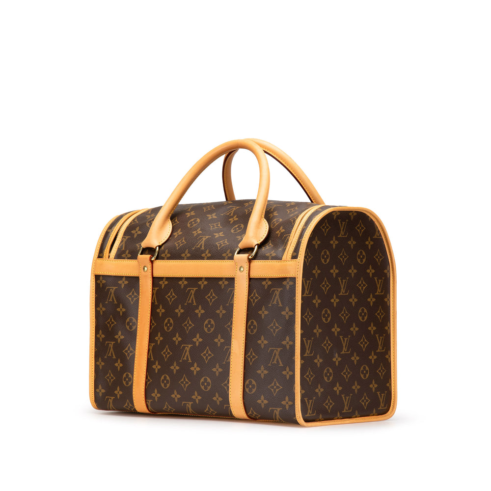 Monogram Sac Chien Pet Carrier 40 Brown - Gaby Paris