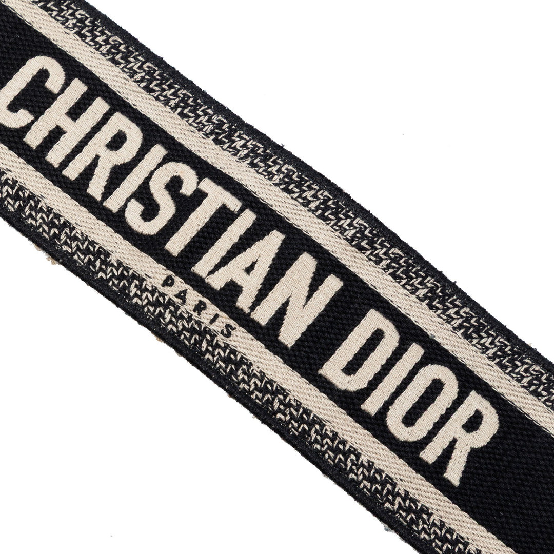 Dior Toile Logo brodé Shoulder Strap