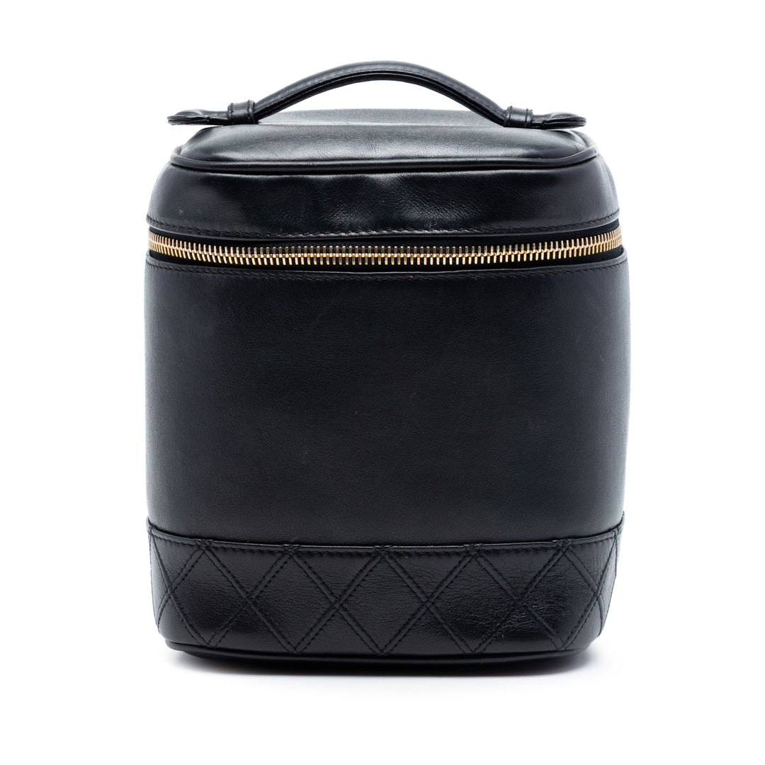 Chanel CC Cuir d’agneau Vanity
