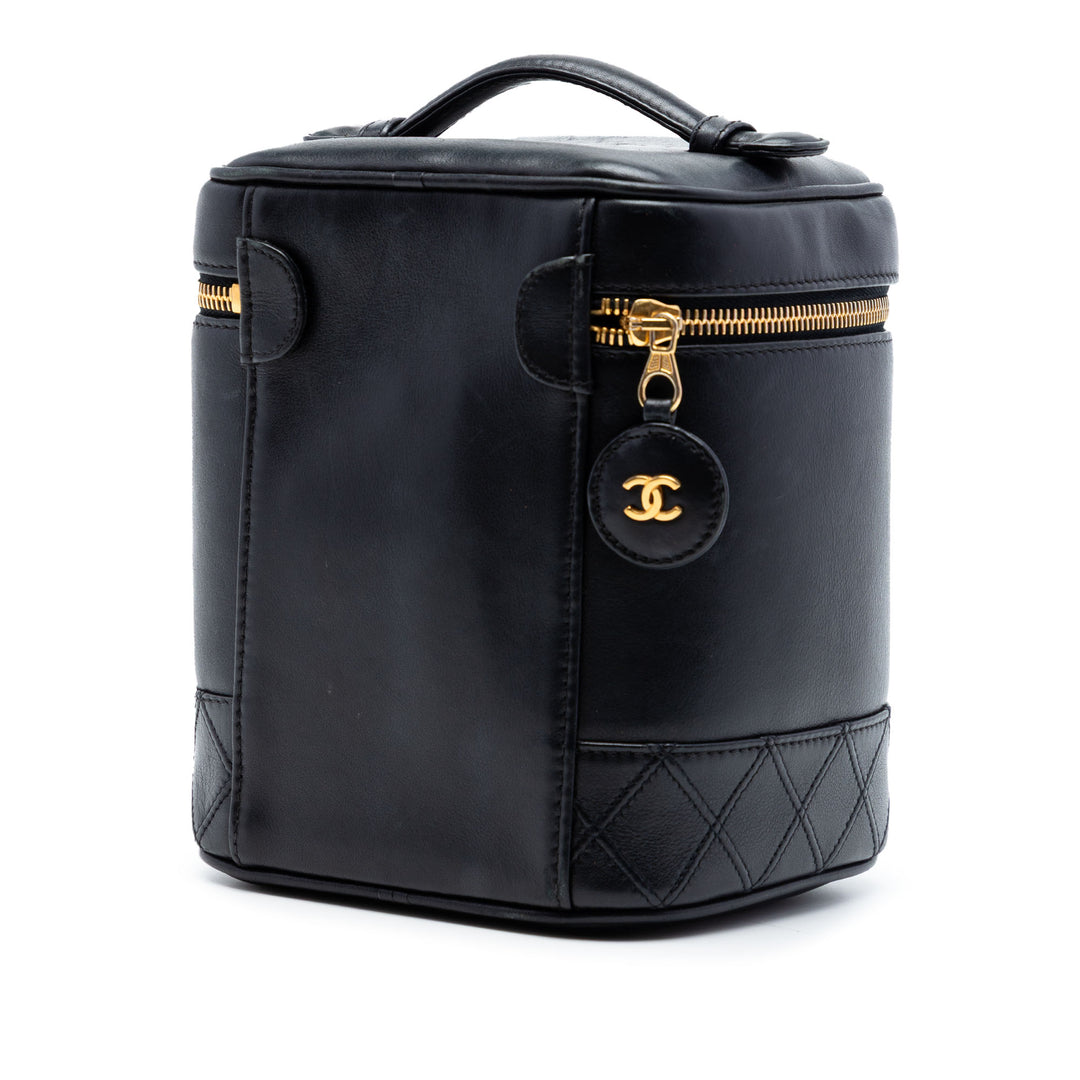 Chanel CC Cuir d’agneau Vanity