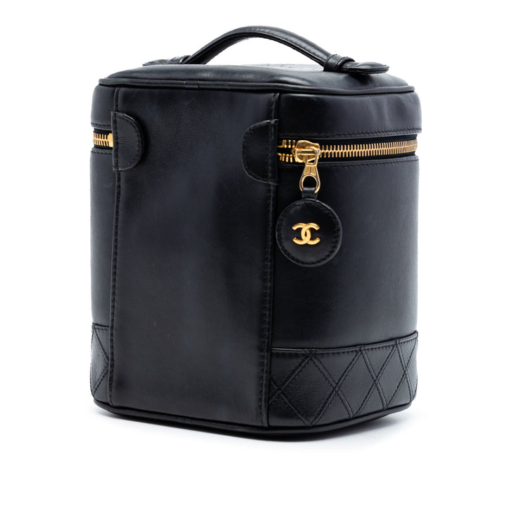 Chanel CC Cuir d’agneau Vanity