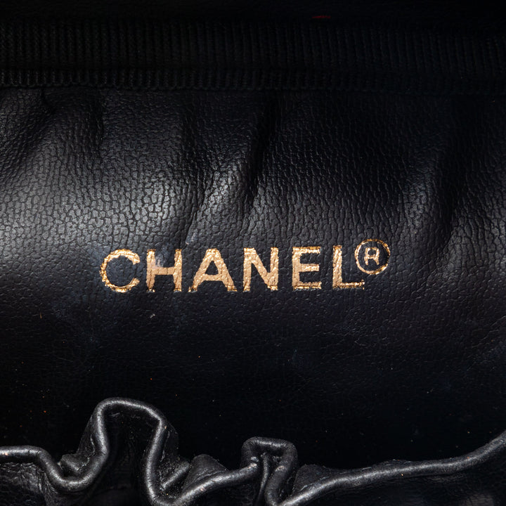 Chanel CC Cuir d’agneau Vanity