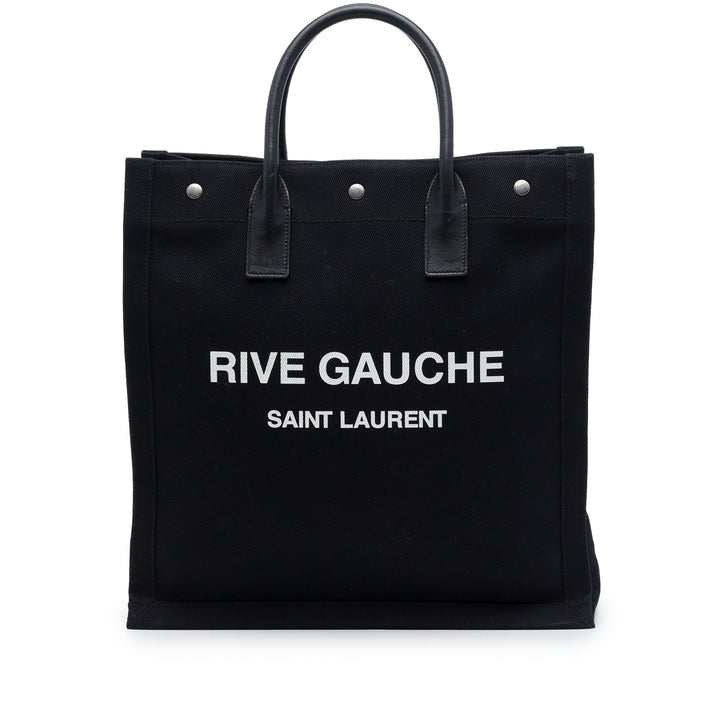 Saint Laurent Rive Gauche North South Cabas Noir