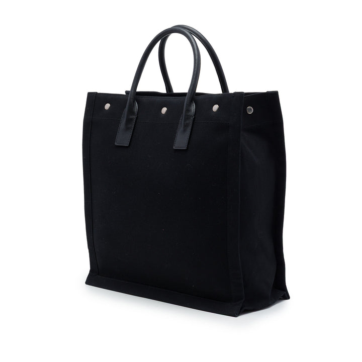 Saint Laurent Rive Gauche North South Cabas Noir