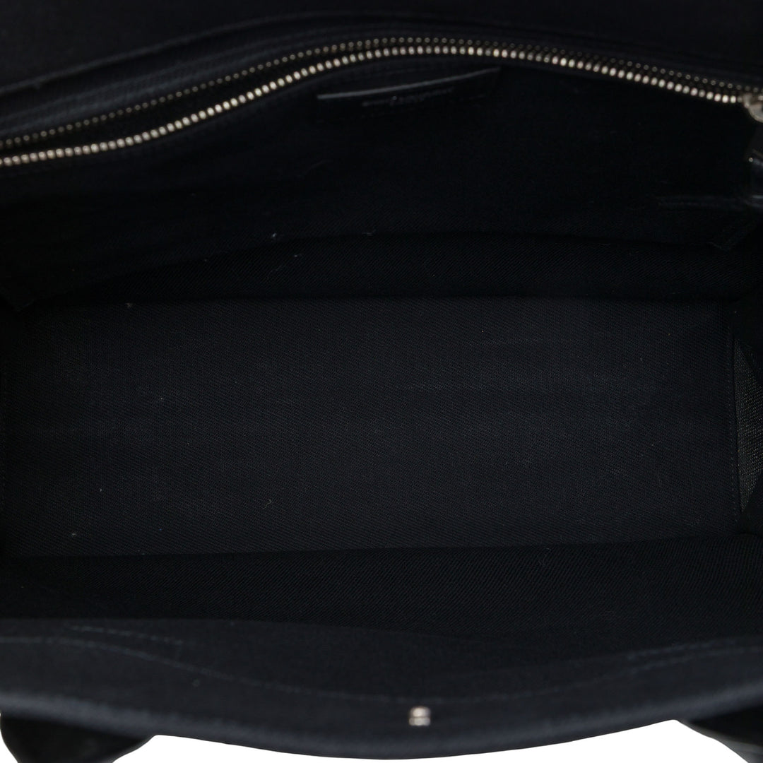 Saint Laurent Rive Gauche North South Cabas Noir