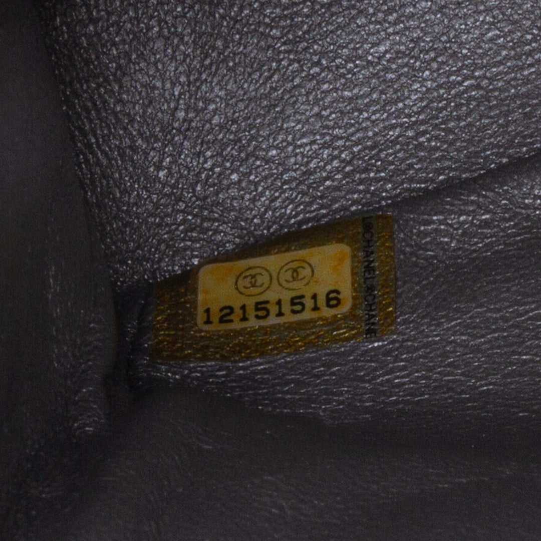 Mini Reissue 2.55 Metallic Aged Calfskin Double Flap 224 Silver - Gaby Paris