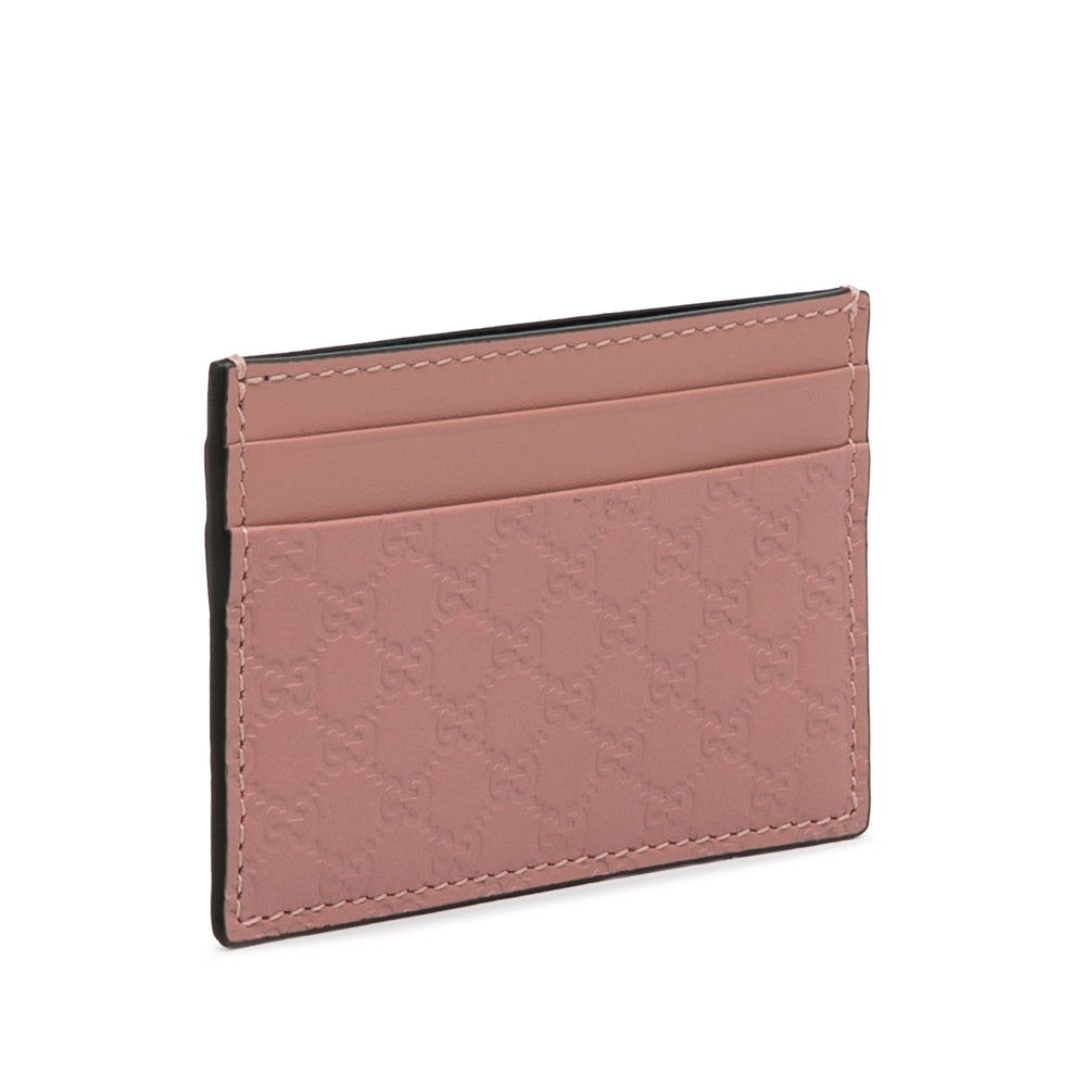 Guccissima Card Holder Pink - Gaby Paris