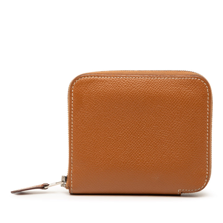 Hermès Epsom Soie In Compact Portefeuille