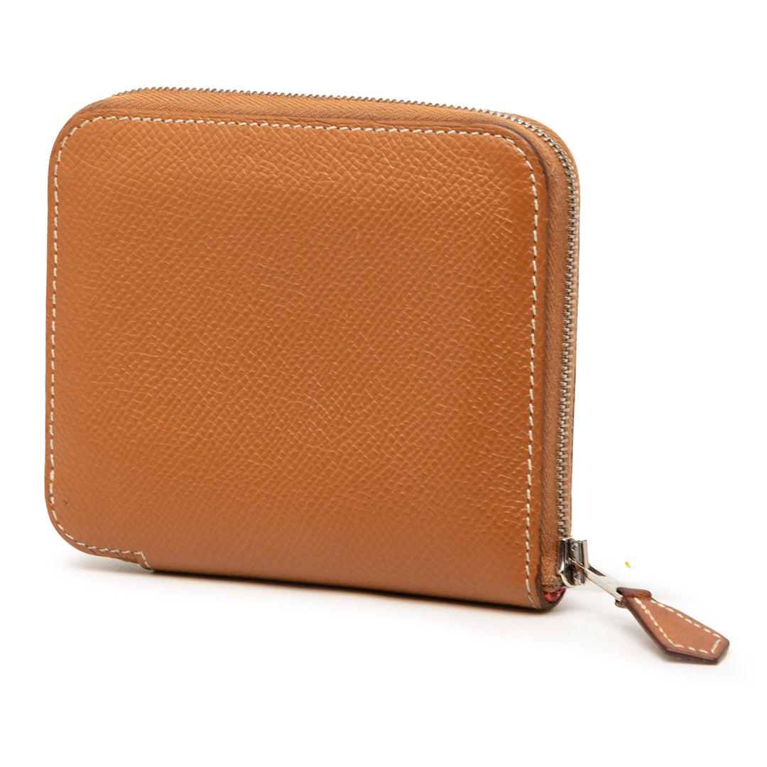 Hermès Epsom Soie In Compact Portefeuille