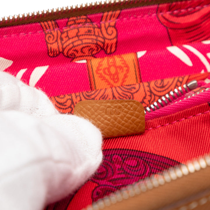 Hermès Epsom Soie In Compact Portefeuille