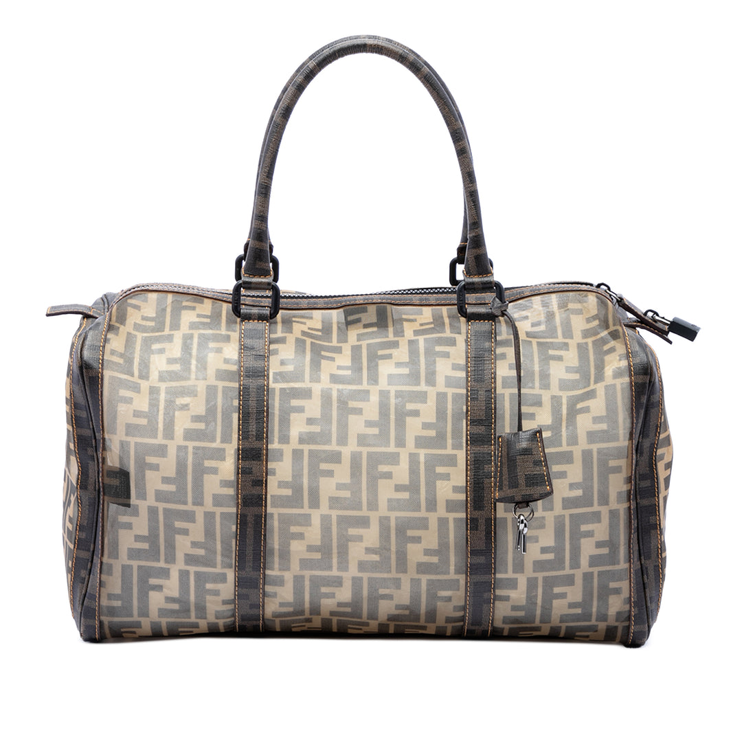 Fendi Large Zucca Mesh Boston Sac