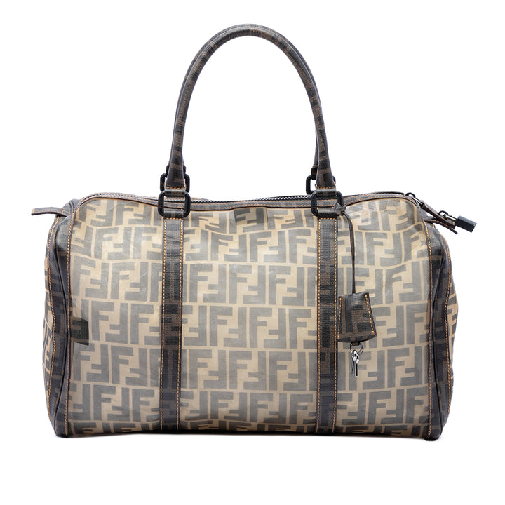 Fendi Large Zucca Mesh Boston Sac