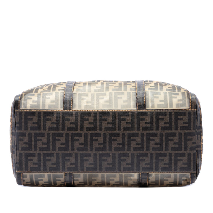 Fendi Large Zucca Mesh Boston Sac