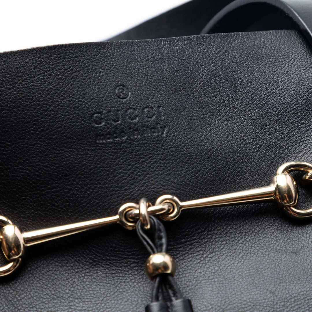Gucci Medium Cuir de veau Park Avenue Horsebit Cabas
