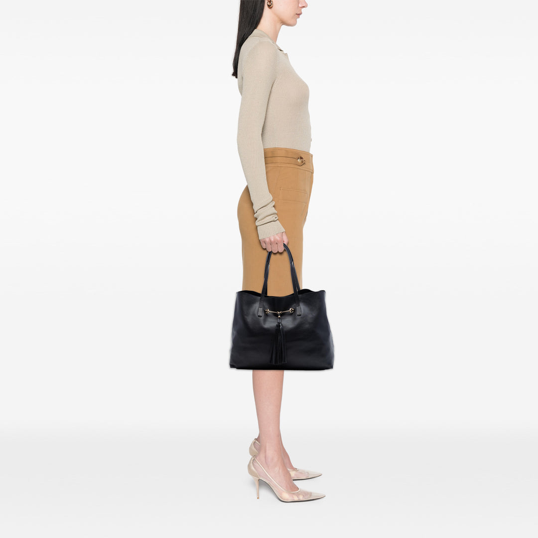 Gucci Medium Cuir de veau Park Avenue Horsebit Cabas