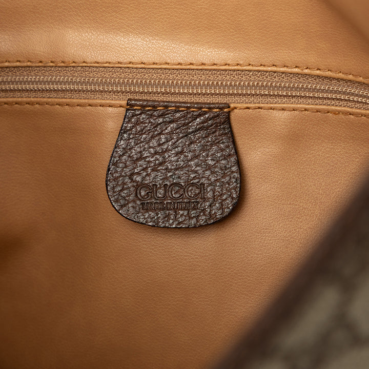 à rabat Pochette GG Supreme Beige