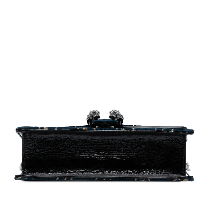 Gucci Medium GG Velours Dionysus Sac porté croisé Bleu – GABY PARIS Authentique