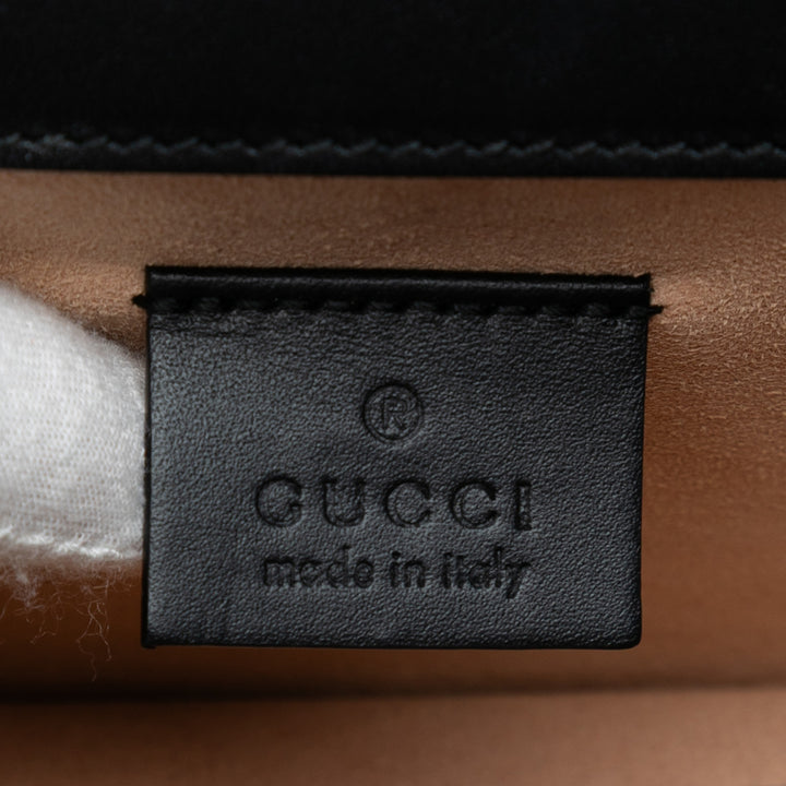 Gucci Medium GG Velours Dionysus Sac porté croisé Bleu – GABY PARIS Authentique