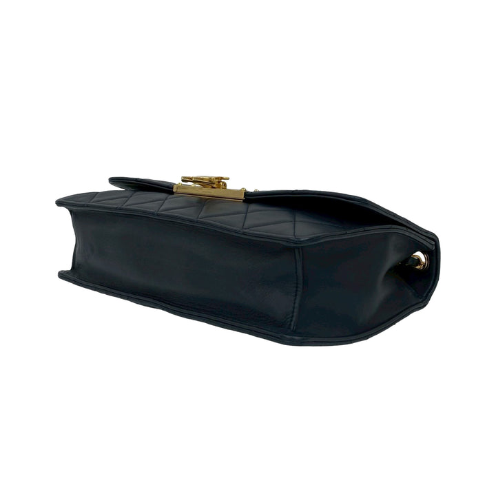 Chanel Matelassé Cuir d’agneau Golden Class à rabat