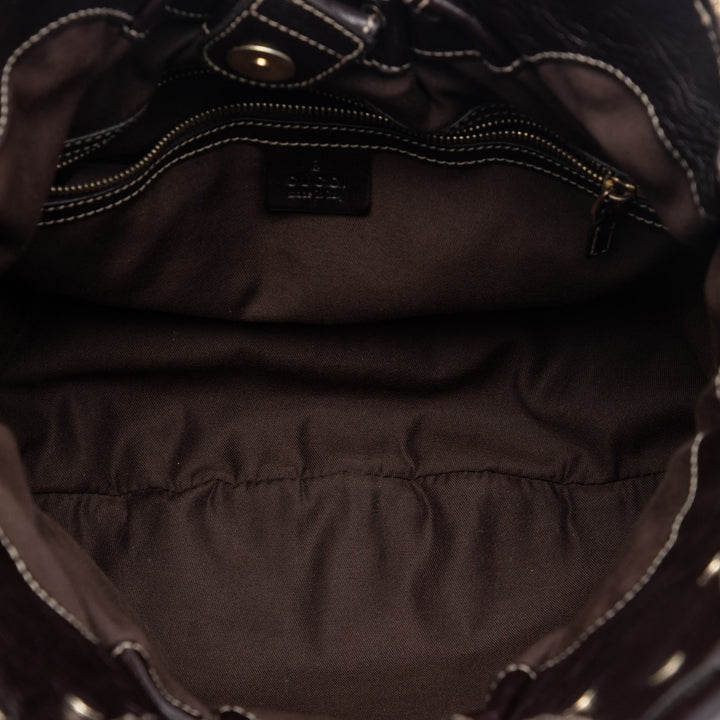 Gucci GG Toile clouté Pelham Hobo Sac