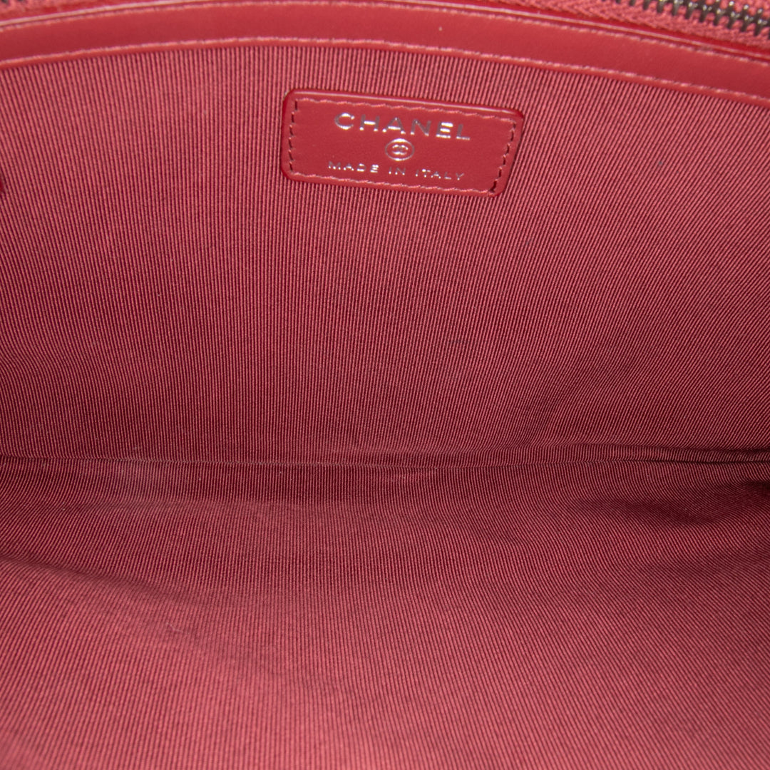 Medium Tweed Gabrielle O Case Clutch Black - Gaby Paris