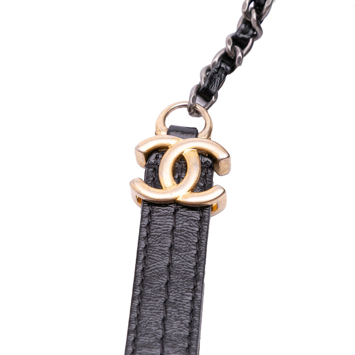 Medium Tweed Gabrielle O Case Clutch Black - Gaby Paris