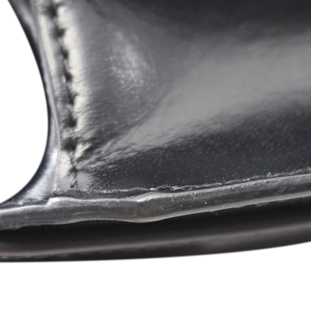 Givenchy Mini Smooth Cuir de veau Bow Cut Sac porté croisé Noir