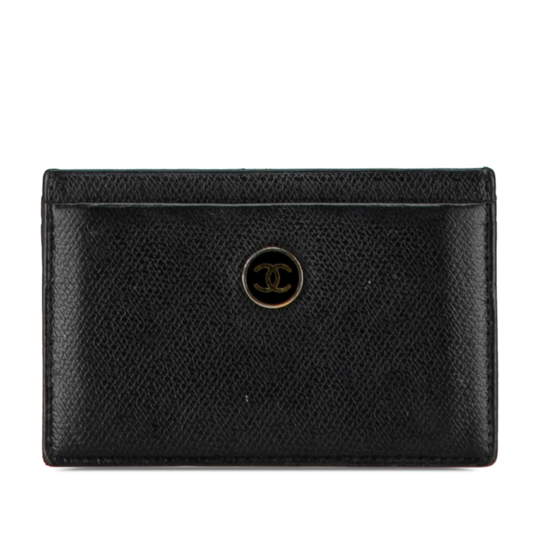 CC Caviar Sevruga Card Holder Black - Gaby Paris