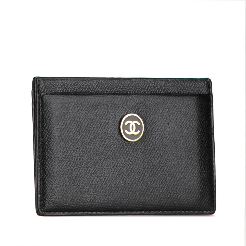 CC Caviar Sevruga Card Holder Black - Gaby Paris