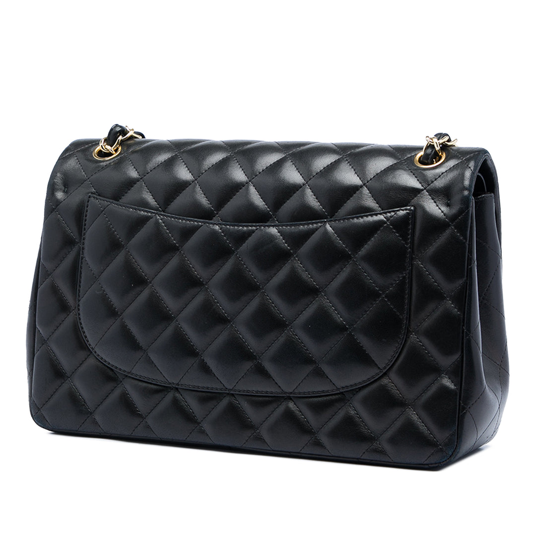 Chanel Jumbo Classic Cuir d’agneau Double rabat