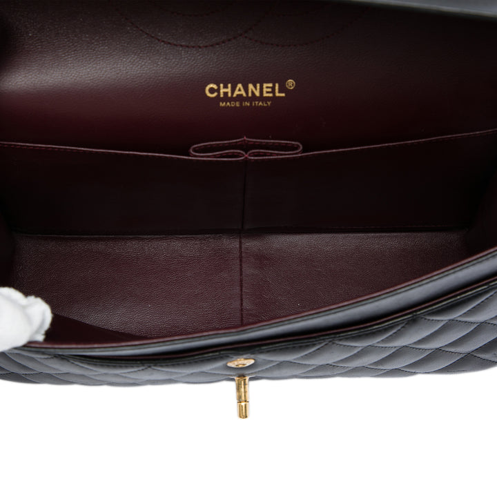 Chanel Jumbo Classic Cuir d’agneau Double rabat