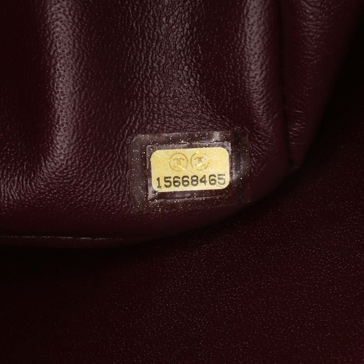 Jumbo Classic Lambskin Double Flap Black - Gaby Paris