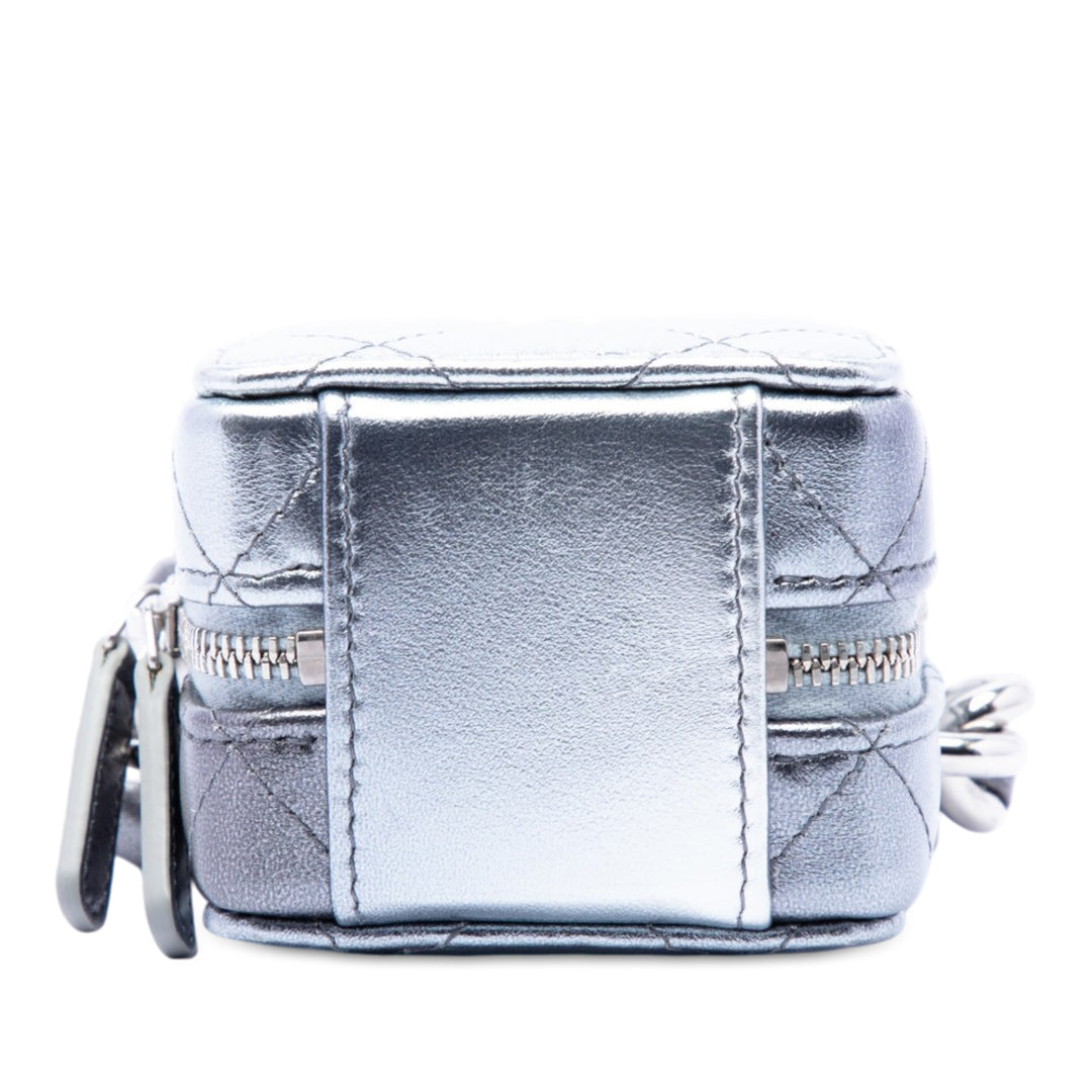 Chanel Metallic Cuir d'agneau Coco Punk Cube Sac